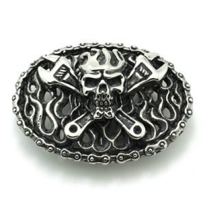 Harley Davidson skull Belt-Buckle