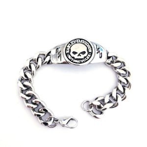 Harley Davidson skull Bracelet