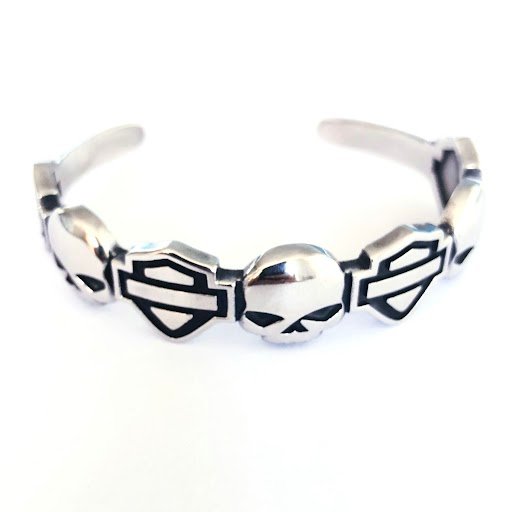 Harley Davidson skull logo Bracelet