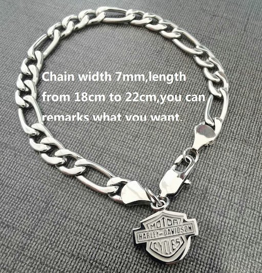 Harley Davidson logo Bracelet