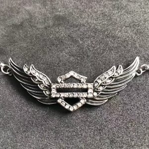 Harley Davidson carved wings Bracelet