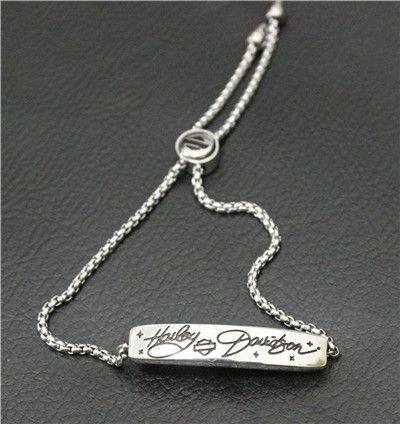Harley Davidson carved Bracelet