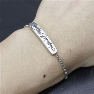 Harley Davidson carved Bracelet