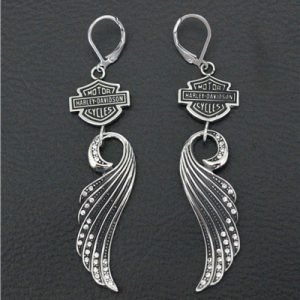 Harley Davidson wings Earrings