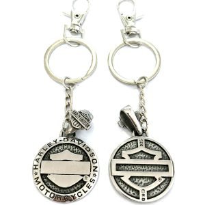 Harley Davidson logo Keychain