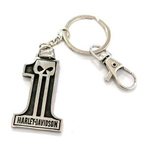 Harley Davidson number one Keychain