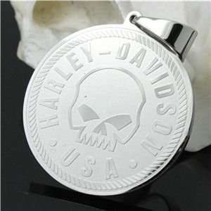 Harley Davidson skull Pendant