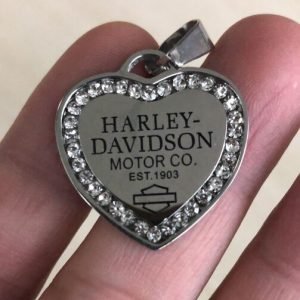 Harley Davidson heart Pendant