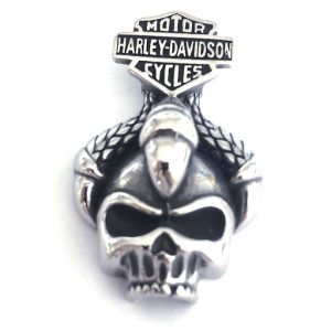 Harley Davidson skull Pendant