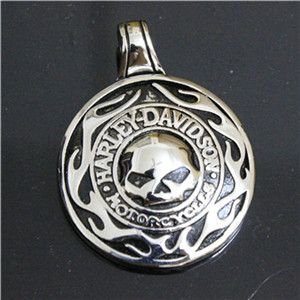 Harley Davidson skull Pendant