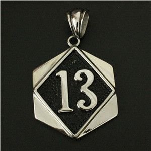 Harley Davidson 13 Pendant