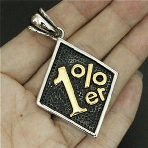 Harley Davidson 1%er Pendant