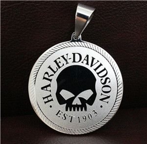 Harley Davidson skull Pendant