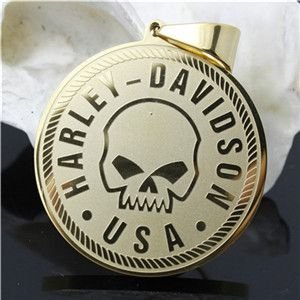Harley Davidson skull Pendant