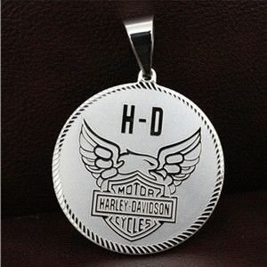 Harley Davidson silver American eagle Pendant