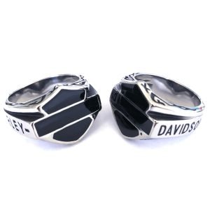 Harley Davidson logo ring