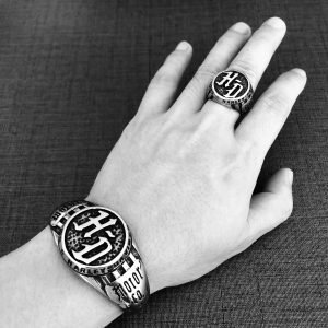 Harley Davidson logo ring