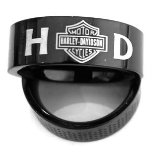 Harley Davidson logo ring