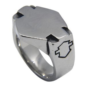 Harley Davidson logo ring