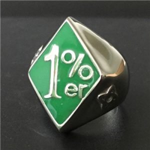 Harley Davidson 1%er ring