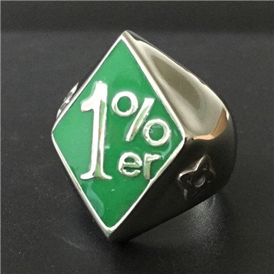 Harley Davidson 1%er ring