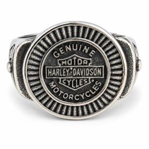 Genuine Motorcycles Crest Ring – independent biker-inspired jewelry